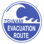 Evacuation Route Sign